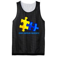 Down Syndrome 21 March Puzzle Down Syndrome Awareness Day Mesh Reversible Basketball Jersey Tank