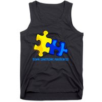 Down Syndrome 21 March Puzzle Down Syndrome Awareness Day Tank Top