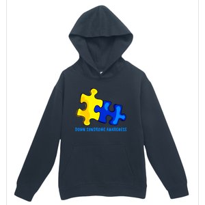 Down Syndrome 21 March Puzzle Down Syndrome Awareness Day Urban Pullover Hoodie