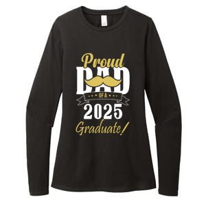 Dad Senior 2025 Proud Dad Of A Class Of 2025 Senior Graduate Gift Womens CVC Long Sleeve Shirt