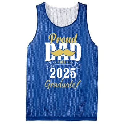 Dad Senior 2025 Proud Dad Of A Class Of 2025 Senior Graduate Gift Mesh Reversible Basketball Jersey Tank