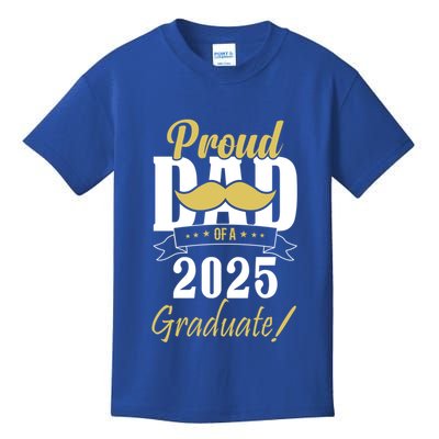 Dad Senior 2025 Proud Dad Of A Class Of 2025 Senior Graduate Gift Kids T-Shirt