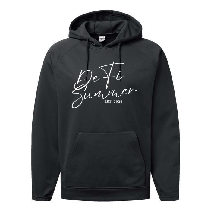 Defi Summer 2024 Performance Fleece Hoodie