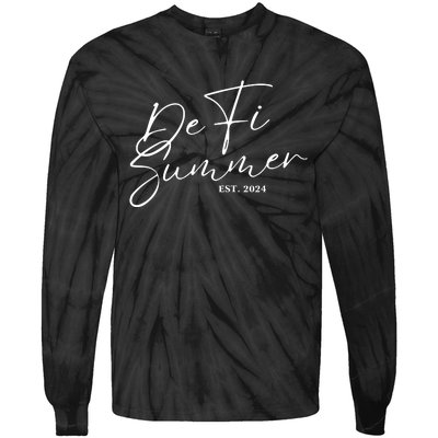 Defi Summer 2024 Tie-Dye Long Sleeve Shirt