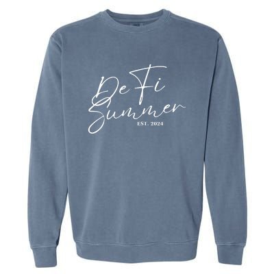 Defi Summer 2024 Garment-Dyed Sweatshirt