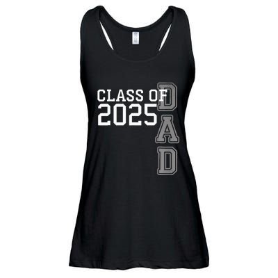 Dad Senior 2025 Proud Dad Of A Class Of 2025 Graduate Father Ladies Essential Flowy Tank