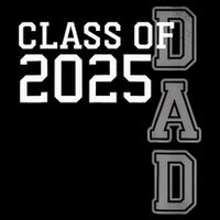 Dad Senior 2025 Proud Dad Of A Class Of 2025 Graduate Father 16 in Basic Backpack