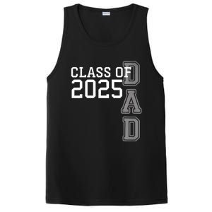 Dad Senior 2025 Proud Dad Of A Class Of 2025 Graduate Father PosiCharge Competitor Tank