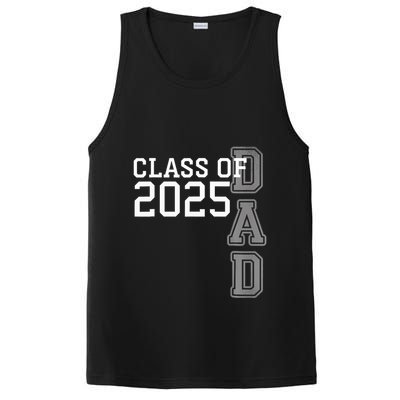 Dad Senior 2025 Proud Dad Of A Class Of 2025 Graduate Father PosiCharge Competitor Tank