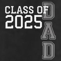 Dad Senior 2025 Proud Dad Of A Class Of 2025 Graduate Father Golf Towel
