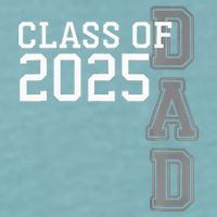 Dad Senior 2025 Proud Dad Of A Class Of 2025 Graduate Father Sueded Cloud Jersey T-Shirt