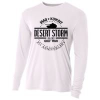 Desert Storm 30th Anniversary 1991 Gulf War Veteran Military Cooling Performance Long Sleeve Crew