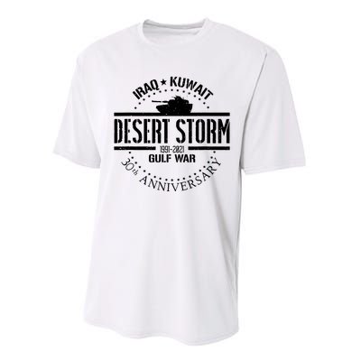 Desert Storm 30th Anniversary 1991 Gulf War Veteran Military Performance Sprint T-Shirt