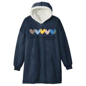 Down Syndrome 321 Day Down Syndrome Trisomy 21 Extra Chromosome Hooded Wearable Blanket