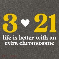Down Syndrome 3:21 Life Is Better Extra Chromosome Cotton Canvas Backpack