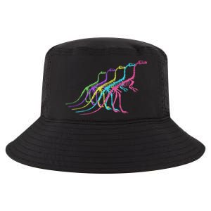 Dinosaur Skeleton 80S Colors 1980S Gift Cool Comfort Performance Bucket Hat