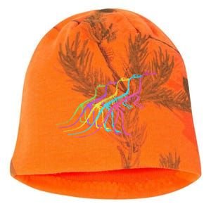 Dinosaur Skeleton 80S Colors 1980S Gift Kati - Camo Knit Beanie