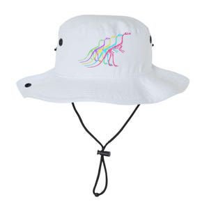 Dinosaur Skeleton 80S Colors 1980S Gift Legacy Cool Fit Booney Bucket Hat