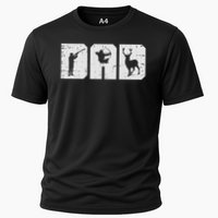 Dad Shooting Archery Deer Archer Bow Hunting Hunter Men Gift Cooling Performance Crew T-Shirt