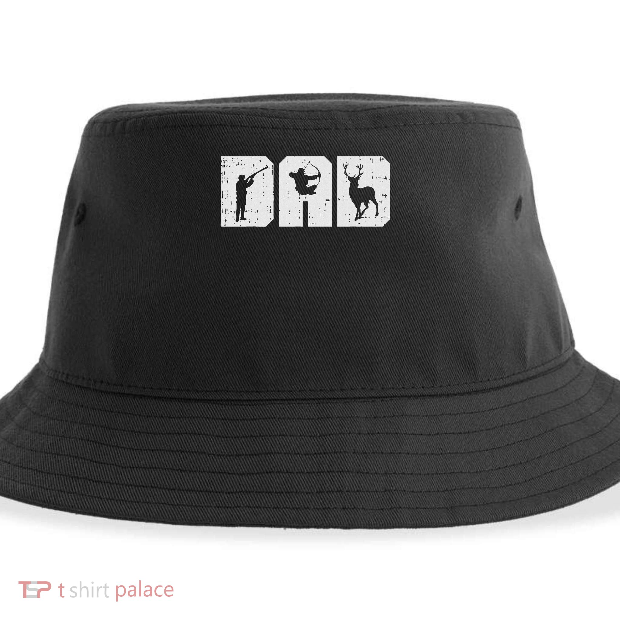 Dad Shooting Archery Deer Archer Bow Hunting Hunter Men Gift Sustainable Bucket Hat