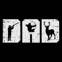 Dad Shooting Archery Deer Archer Bow Hunting Hunter Men Gift Button