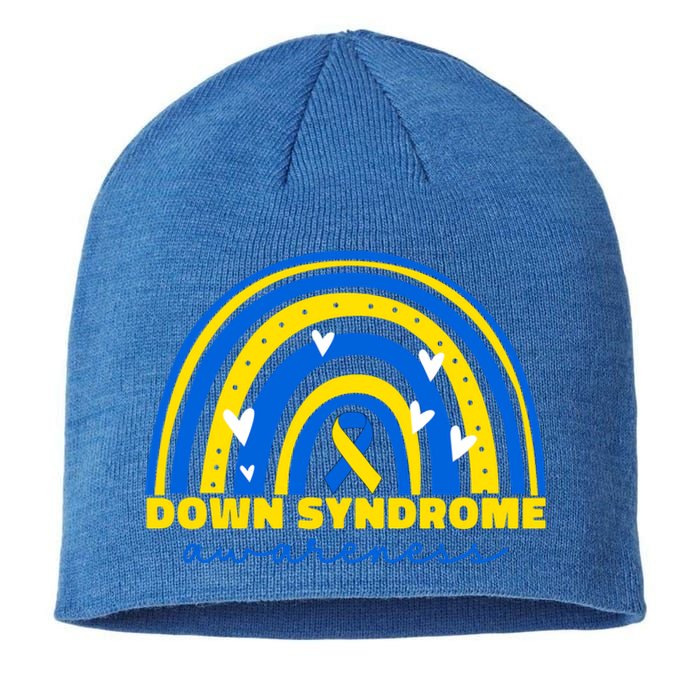 Down Syndrome Awareness Day Month T21 Down Syndrom Gift Sustainable Beanie