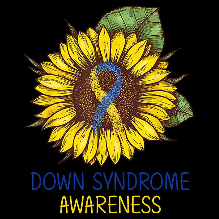Down Syndrome Awareness Sunflower Ribbon Impact Tech Backpack