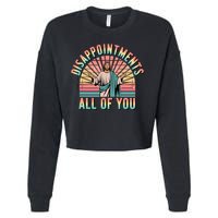 Disappointments Sarcastic All Of You Christian Jesus  Cropped Pullover Crew