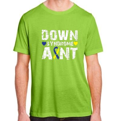 Down Syndrome Aunt Family Matching For Down Syndrome Awareness Gift Adult ChromaSoft Performance T-Shirt