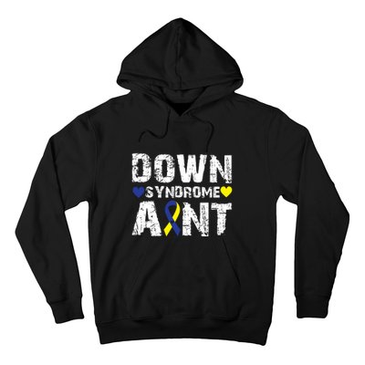 Down Syndrome Aunt Family Matching For Down Syndrome Awareness Gift Hoodie