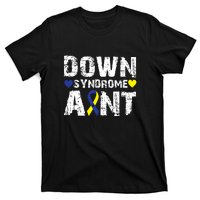 Down Syndrome Aunt Family Matching For Down Syndrome Awareness Gift T-Shirt