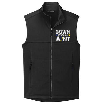 Down Syndrome Aunt Family Matching For Down Syndrome Awareness Gift Collective Smooth Fleece Vest