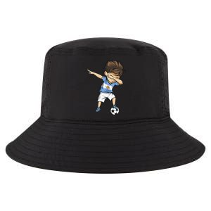 Dabbing Soccer Argentina Jersey Shirt Argentinian Football Cool Comfort Performance Bucket Hat