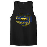 Down Syndrome Acceptance Awareness Day Down Syndrome Heart PosiCharge Competitor Tank