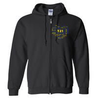 Down Syndrome Acceptance Awareness Day Down Syndrome Heart Full Zip Hoodie