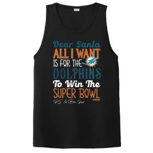 Dear Santa All I Want Is For The Miami To Win PosiCharge Competitor Tank