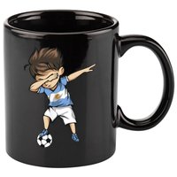 Dabbing Soccer Argentina Jersey Argentinian Football 11oz C Handle Ceramic Mug