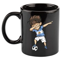Dabbing Soccer Argentina Jersey Argentinian Football 11oz C Handle Ceramic Mug
