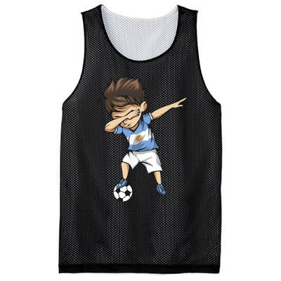 Dabbing Soccer Argentina Jersey Argentinian Football Mesh Reversible Basketball Jersey Tank