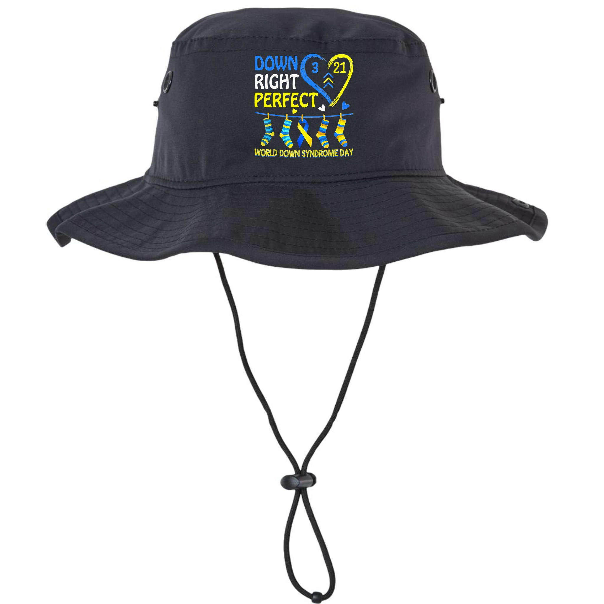 Down Syndrome Awareness Down Right Perfect Bucket Hat