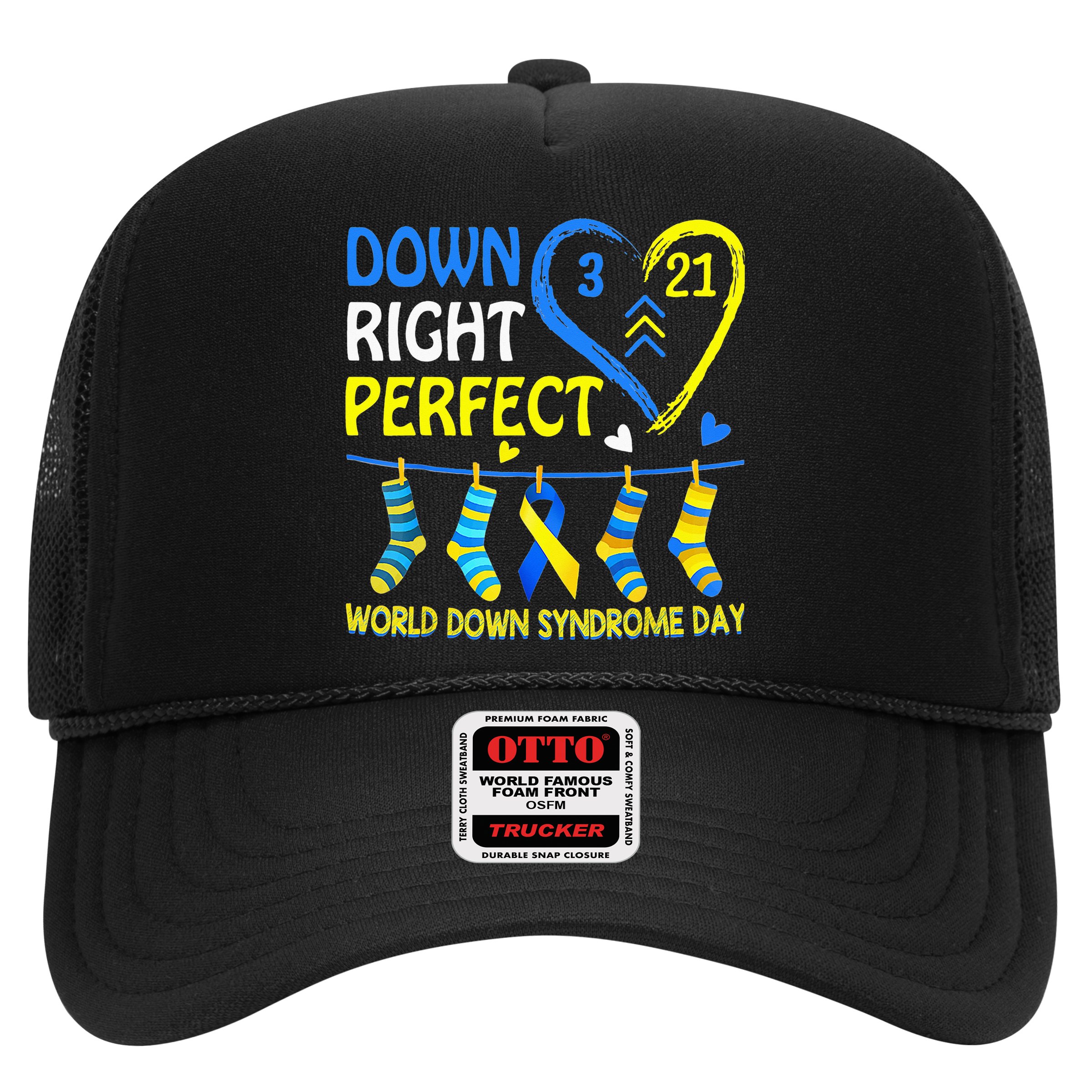 Down Syndrome Awareness Down Right Perfect Hat