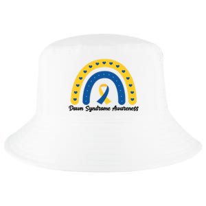 Down Syndrome Awareness Rainbow Ribbon Cool Comfort Performance Bucket Hat