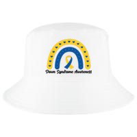 Down Syndrome Awareness Rainbow Ribbon Cool Comfort Performance Bucket Hat