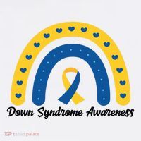 Down Syndrome Awareness Rainbow Ribbon Sustainable Bucket Hat