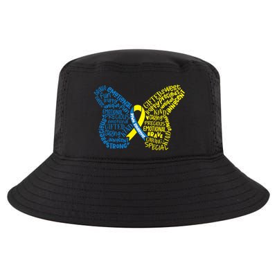 Down Syndrome Awareness Butterfly Cool Comfort Performance Bucket Hat