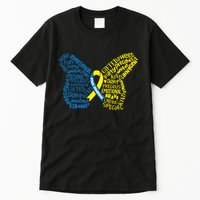Down Syndrome Awareness Butterfly Tall T-Shirt
