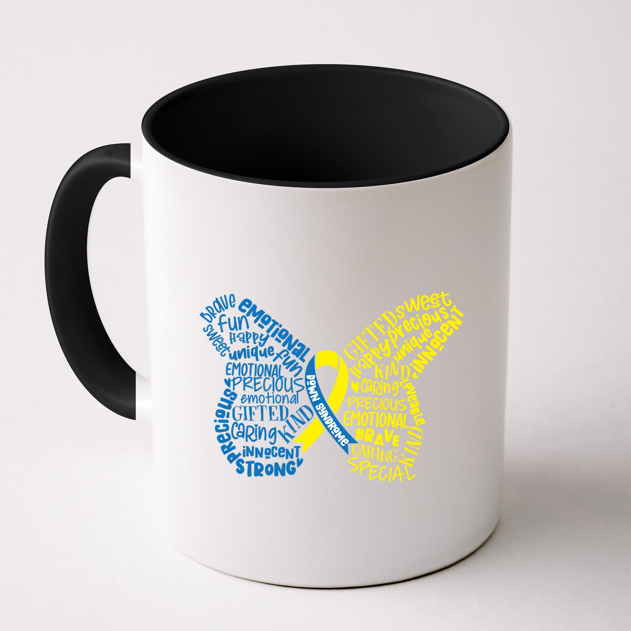 Down Syndrome Awareness Butterfly Mug