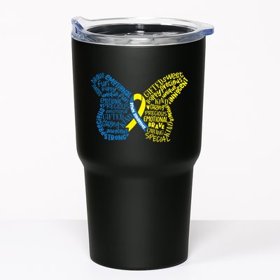 Down Syndrome Awareness Butterfly Tumbler
