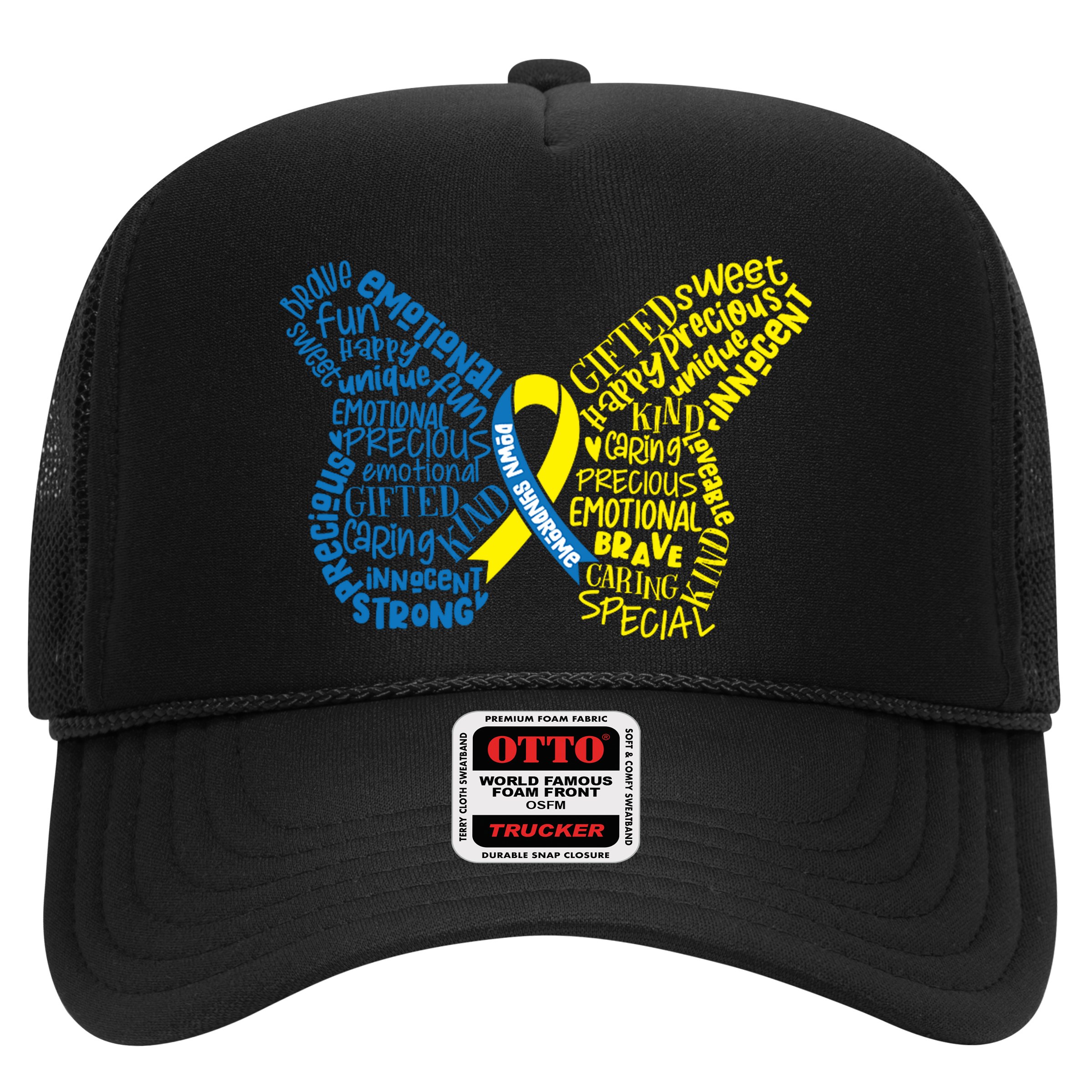 Down Syndrome Awareness Butterfly Hat