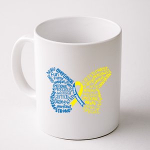 Down Syndrome Awareness Butterfly Coffee Mug